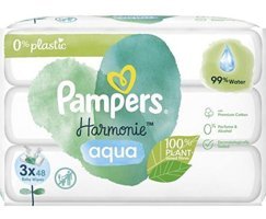 Prima Aqua Pure 48 Yaprak 3'lü Paket Islak Mendil