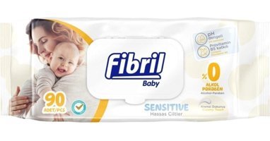 Fibril Baby Sensetive 90 Yaprak 12'li Paket Islak Mendil