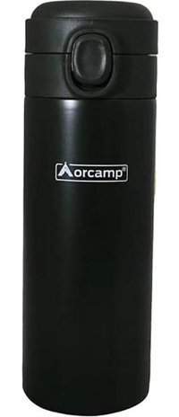 Orcamp Paslanmaz Çelik 420 ml Bardak Outdoor Termos Siyah