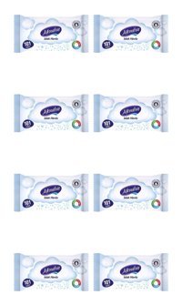 Mendiva 101 Yaprak 8'li Paket Islak Mendil