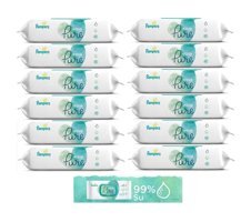 Prima Aqua Pure 48 Yaprak 12'li Paket Islak Mendil