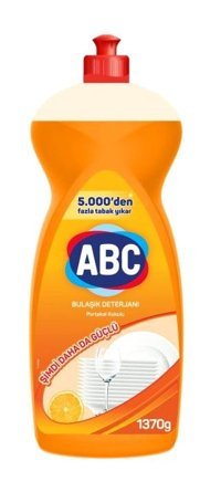 ABC Portakal Kokulu El Bulaşık Deterjanı 1.37 lt