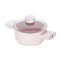 Emsan Swiss Crystal Cam 2 Parça 16 cm Swıss Crystal Kaplama Derin Tencere