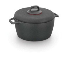 Korkmaz A1351 Gusto Plus Alüminyum Döküm 2 Parça 20 cm Alüminyum Döküm Derin Tencere