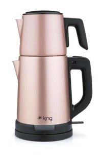 King KCM331 Çelik Gövdeli 1800 W Rose Çay Makinesi