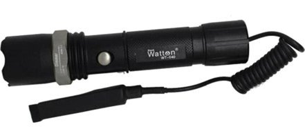 Watton Wt-040 Basmalı LED Pilli-Şarjlı El Feneri