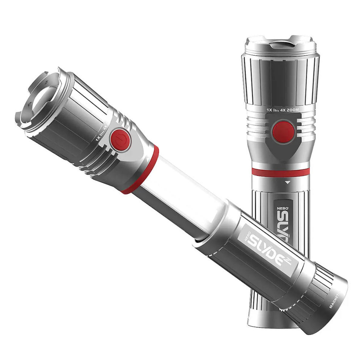Nebo 6267.1 Slyde Z Basmalı 250 Lümen Uzun Menzil LED Pilli El Feneri