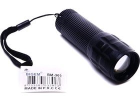 Bigem Bm-309 Basmalı LED Pilli El Feneri