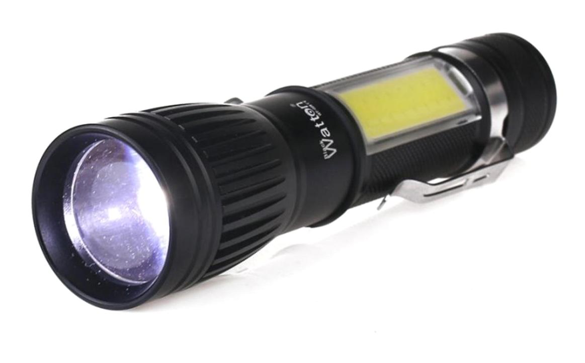 Watton Wt-028 Basmalı LED Pilli-Şarjlı El Feneri