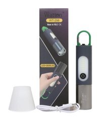 Watton Wt-298 Basmalı 750 Lümen Uzun Menzil LED Şarjlı El Feneri