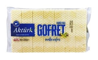 Aktürk Vanilyalı Gofret 300 gr
