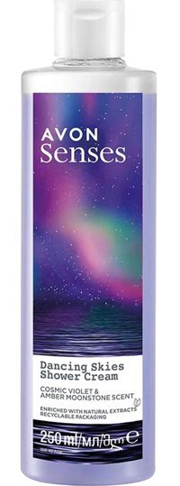 Avon Senses Dancing Skies Ahududu-Menekşe Nemlendirici Vegan Duş Jeli 250 ml