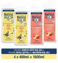 Le Petit Marseillais Karışık Nemlendirici Vegan Duş Jeli 4x400 ml