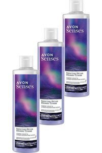 Avon Senses Dancing Skies Ahududu-Menekşe Vegan Duş Jeli 3x250 ml