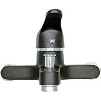 Knitex Ktx-2853 Premium Krom Çiftli Aç Kapa Yarı Ankastre Kare Banyo Bataryası Siyah