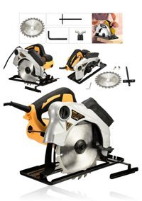Assur Profesional 1200 W 5500 devir/dk 190 mm Açılı Kesim Kablolu Elektrikli Daire Testere