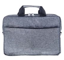 Plm Canyoncase Düz İki Gözlü Kumaş 15 inç Laptop Kılıfı Gri