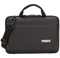 Thule Gauntlet Baskılı Tek Gözlü Polyester 14 inç Laptop Kılıfı Siyah