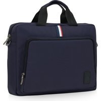 U.S. Polo Assn. 22475 Düz İki Gözlü Kumaş Laptop Kılıfı Lacivert