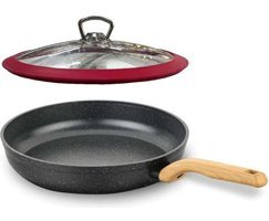 Korkmaz İndüksiyon Granit Kaplama 24 cm Tava