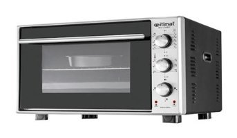 İtimat I-28TTFL 8022 50 lt Izgaralı Fanlı Mini Fırın Gri-Siyah