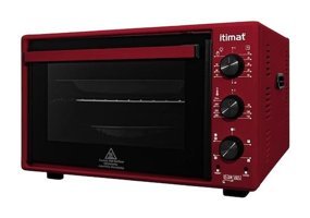 İtimat 4020 40 lt Izgaralı Mini Fırın Kırmızı