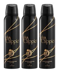 Viva Cappio Classic Sprey Kadın Deodorant 3x150 ml