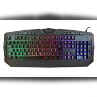 Polygold PG-9901 Türkçe Q RGB Kablolu Siyah Normal Gaming Klavye