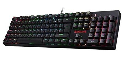 Redragon K582-DE SURARA Almanca Q RGB 105 Tuşlu Kablolu Siyah Mekanik Gaming Klavye