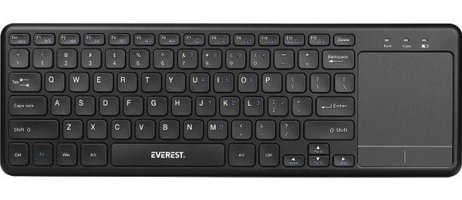 Everest EKW-155 Türkçe Q Bluetooth Kablosuz Siyah Normal Klavye