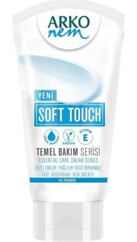 Arko Nem Soft Touch Kuru Ciltler Organik Parfümlü El Kremi 60 ml