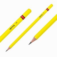 Rotring Neon Köşeli Siyah HB Kurşun Kalem