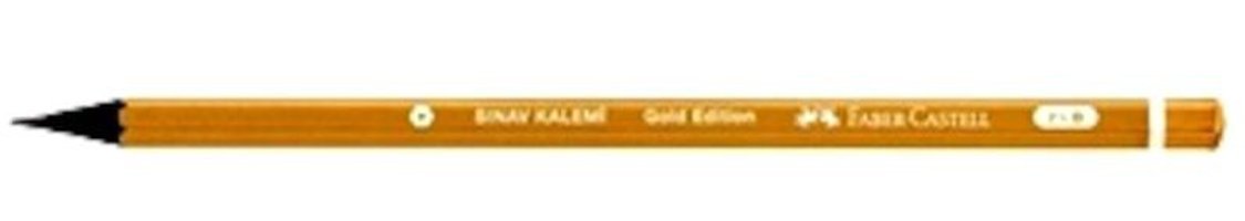 Faber-Castell Gold Sınav 2'li Köşeli Siyah 2.5B Kurşun Kalem Seti