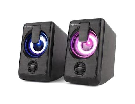 Azemax RGB USB Kablolu 1+1 Bilgisayar Hoparlörü