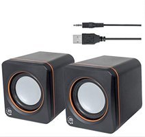 Manhattan USB Kablolu 1+1 Bilgisayar Hoparlörü