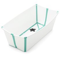 Stokke Flexibath V2 Turkuaz Katlanır Bebek Küveti