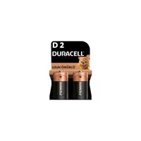 Duracell 5000394076716 LR20 1.5 V Alkalin D / Büyük Pil 2'li