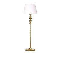 Vinner Gold Metal Ayaklı Tek Ayak Şapka Lambader Beyaz
