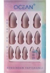 Ocean 791 Pembe 12'li Takma Tırnak