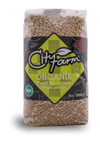 City Farm Yeşil Mercimek 1 kg