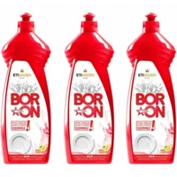 Boron Limon Kokulu El Bulaşık Deterjanı 3x650 ml