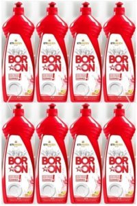 Boron Limon Kokulu El Bulaşık Deterjanı 8x650 ml