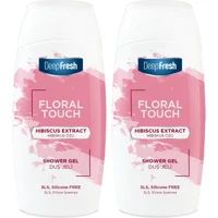 Deep Fresh Hibiskus Duş Jeli 2x400 ml