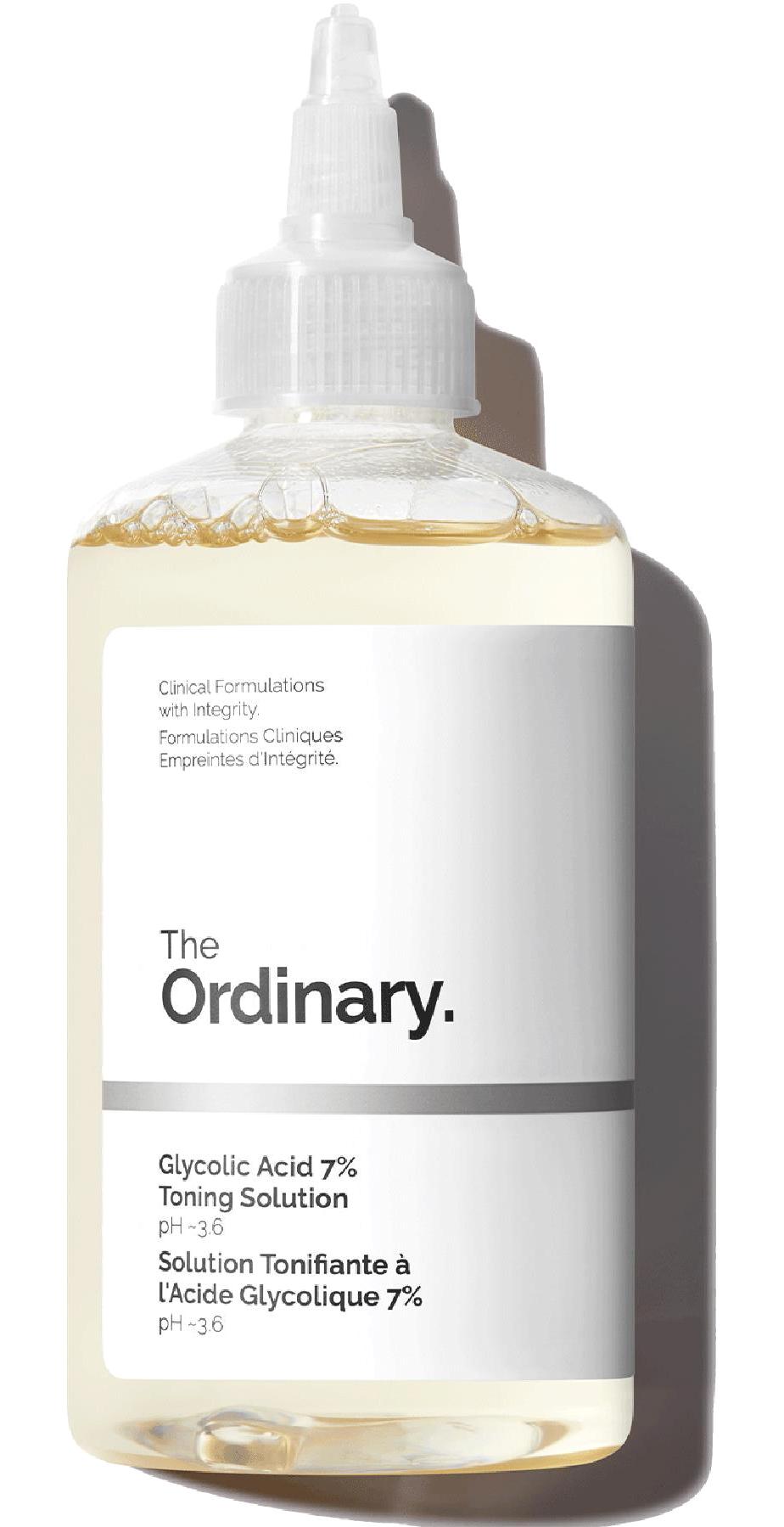 The Ordinary Glycolic Acid 7% Tüm Ciltler İçin Gözenek Sıkılaştırıcı Leke Giderici Yüz Temizleyici Tonik 240 ml