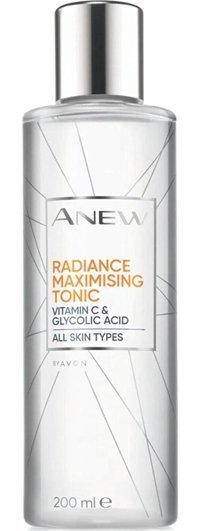 Avon Anew Radiance Maximising Tüm Ciltler İçin Aha+Bha Gözenek Sıkılaştırıcı Leke Giderici Losyon Tonik 200 ml
