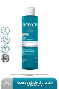 Bioxcin Acnium Akneli Ciltler İçin Salisilik Asitli Yüz Temizleyici Losyon Tonik 200 ml