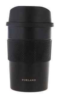 Porland Taway Çelik 360 ml Matara Termos Siyah