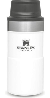 Stanley Trigger-Action Çelik 250 ml Bardak Termos Beyaz