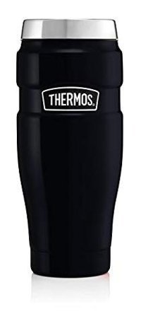 Thermos Çelik 470 ml Matara Termos Siyah