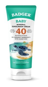 Badger Baby Mineral Bebek 40 Faktör Güneş Kremi 87 ml